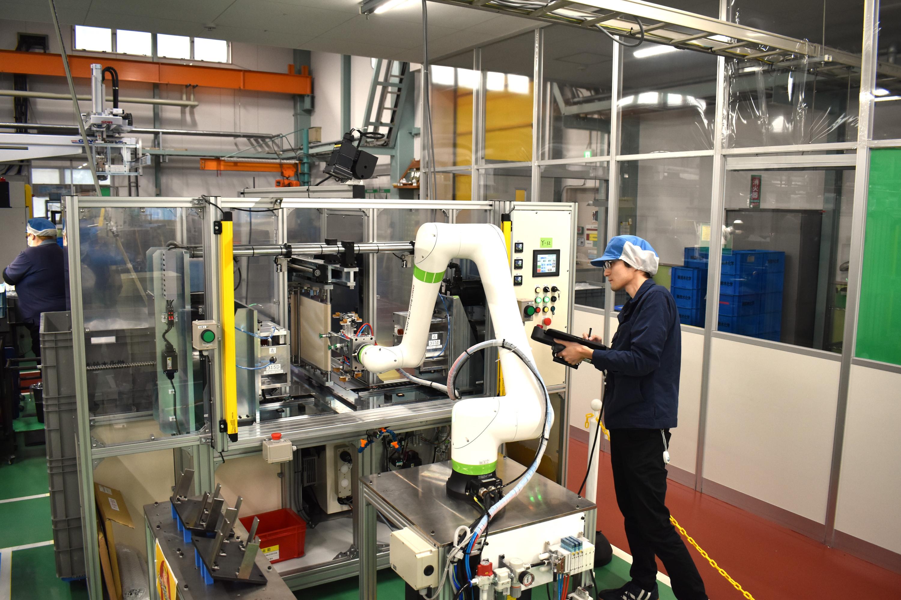 多軸ロボット工程