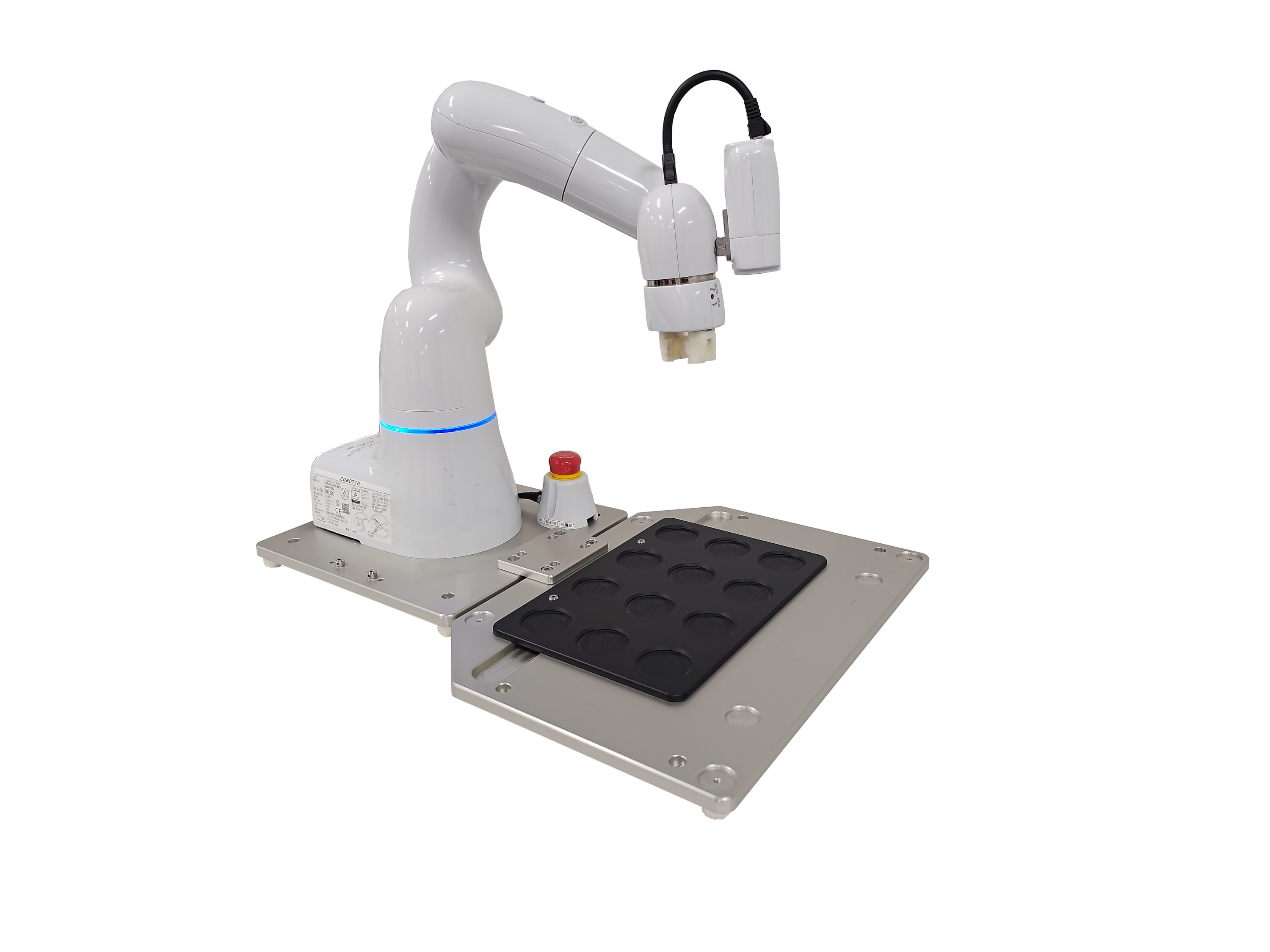 協働ロボットとロボットの遠隔操作体験